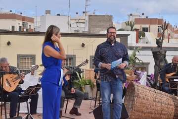 Viva Canarias graba su primer programa en Telde (Foto Francisco Javier Santana)